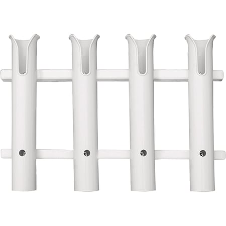 Taco Metals Polyethylene 4-Rod Rack, White P03-064W